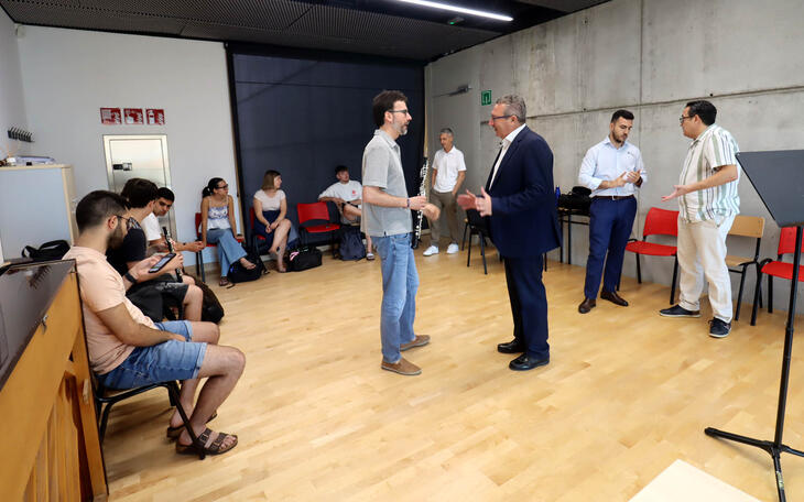El XXXVI Curso Internacional de Música congrega en Benidorm a cerca de cien jóvenes músicos llegados de toda Europa
